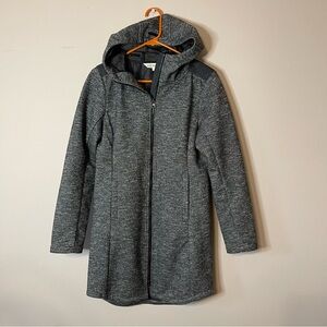 Mia Melon Jacket Mid Weight Gray Size Small
